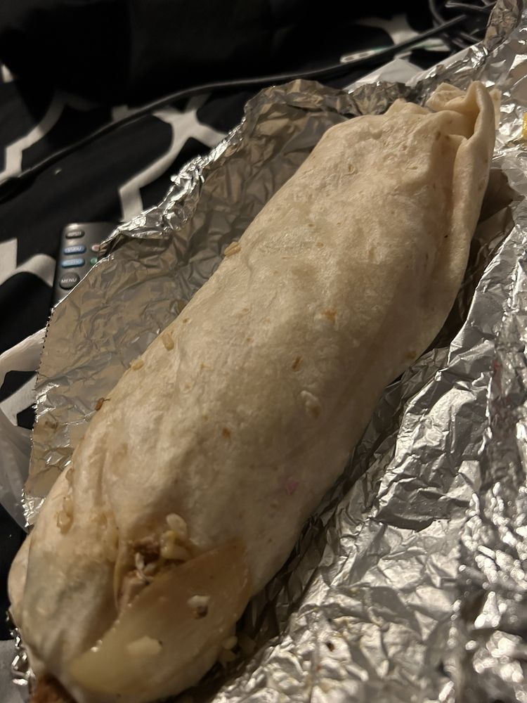 Food from Bravo Burrito