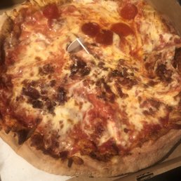 The first pizza I ordered and the second one I got wasn't any better. They are sloppy and inconsistent. The first pizza I ordered and the second one I got wasn't any better. They are sloppy and inconsistent.