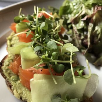 The Cavalier - Smoke salmon with avocado was amazing... - New American Near Me - San Francisco, California