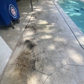 Waterside Pressure Washing - Lanai before - Pressure Washers Near Me - Naples, Florida