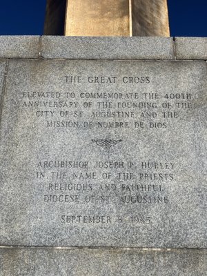 National Shrine of Our Lady of La Leche at Mission Nombre De Dios by null