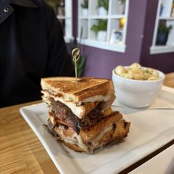 Side Street Cafe - Bbq chicken melt ($17)