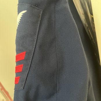 ZIPS Cleaners - Military uniform patch they sewed on - Sewing & Alterations Near Me - Sterling, Virginia ZIPS Cleaners - Military uniform patch they sewed on - Sewing & Alterations Near Me - Sterling, Virginia