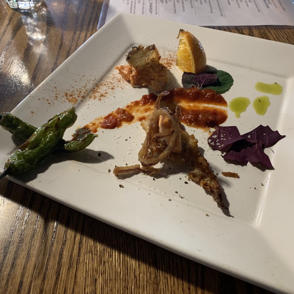 Leku Ona - Chef's tasting appetizer + fresh garden greens - Basque Near Me - Boise, Idaho