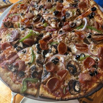 Noon Rock Pizza - Simpson Lake supreme pizza - Pizza Near Me - Dubois, Wyoming Noon Rock Pizza - Simpson Lake supreme pizza - Pizza Near Me - Dubois, Wyoming