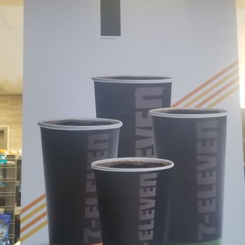 7-Eleven - a sign for a hot coffee - Cafes Near Me - Monterey, California