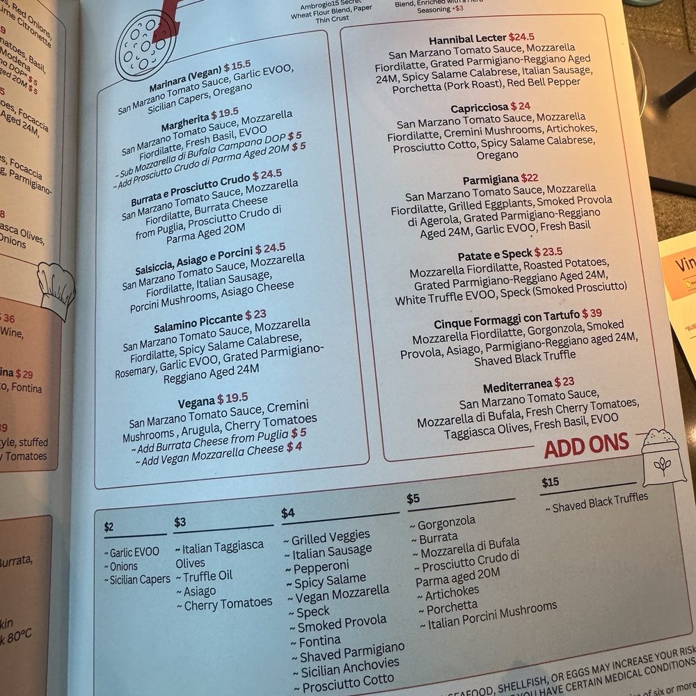 Ambrogio15 Del Mar - Menu - Italian Near Me - San Diego, California Ambrogio15 Del Mar - Menu - Italian Near Me - San Diego, California