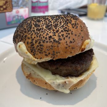 Daily Provisions - sausage, egg, cheese on a poppy seed bun - Bakeries Near Me - Cambridge, Massachusetts Daily Provisions - sausage, egg, cheese on a poppy seed bun - Bakeries Near Me - Cambridge, Massachusetts