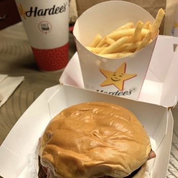 Hardee's - Big Hot Ham 'n' Cheese combo - Fast Food Near Me - Indianapolis, Indiana