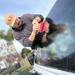 Elite Tint Solutions - Exterior Windshield Protection Film installation - Jeep Wrangler