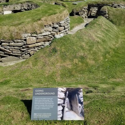 Skara Brae Prehistoric Village by null