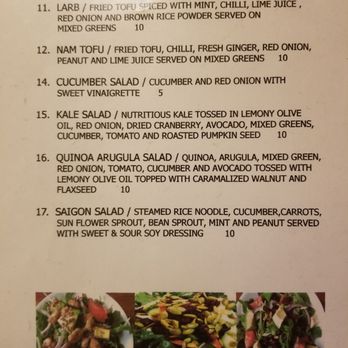 Red Curry Vegan Kitchen - Menu 2/6 (taken on 09/23/19). - Vegan Near Me - Flagstaff, Arizona