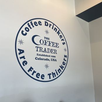 The Coffee Trader - a coffee shop sign - Coffee & Tea Near Me - Grand Junction, Colorado