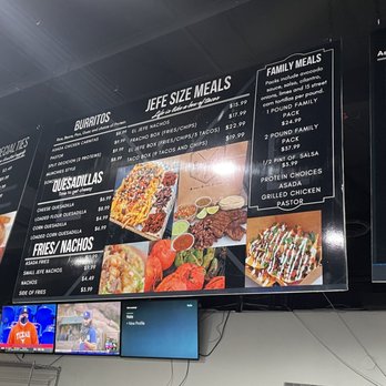 El Jefe Tacos - Menu - Mexican Near Me - Tempe, Arizona