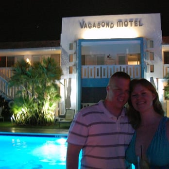The Vagabond Hotel - My girl and I with the pool behind us. - Hotels Near Me - Miami, Florida The Vagabond Hotel - My girl and I with the pool behind us. - Hotels Near Me - Miami, Florida