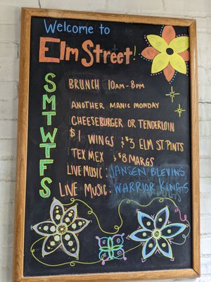 Menu photo 3 Elm Street Brewing Company Muncie, IN