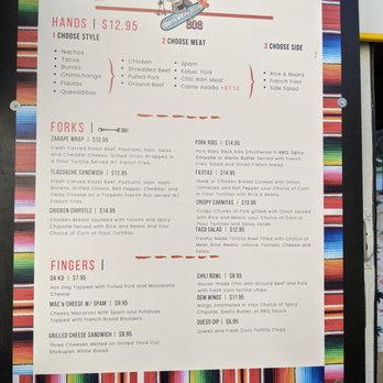 Tlacuaches 808 - Menu, also Tuesdays they have beef/pork birria tacos 4 for $10 +$2 rice/beans - Mexican Near Me - Honolulu, Hawaii