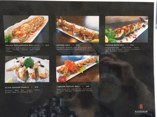 Menu photo 2 Nichiban Sushi 4 U Toronto, ON