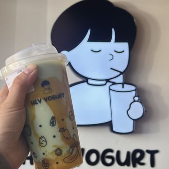 Hey Yogurt - Matcha Mango Yogurt - Ice Cream & Frozen Yogurt Near Me - San Mateo, California