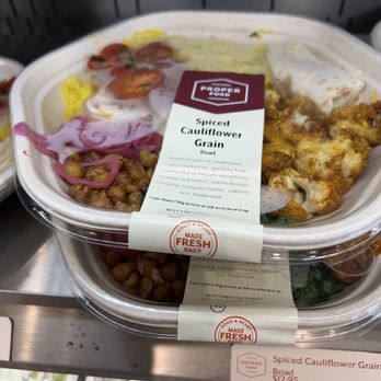 Proper Food - Spiced Cauliflower Grain - Sandwiches Near Me - San Francisco, California Proper Food - Spiced Cauliflower Grain - Sandwiches Near Me - San Francisco, California