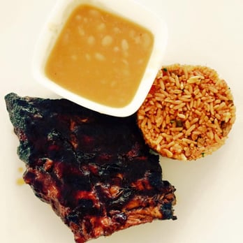 Breakfast At Antonio's - Smoked Pork Baby Back Ribs with Mexican Rice and Baked Beans - Breakfast & Brunch Near Me - Tagaytay, CAV