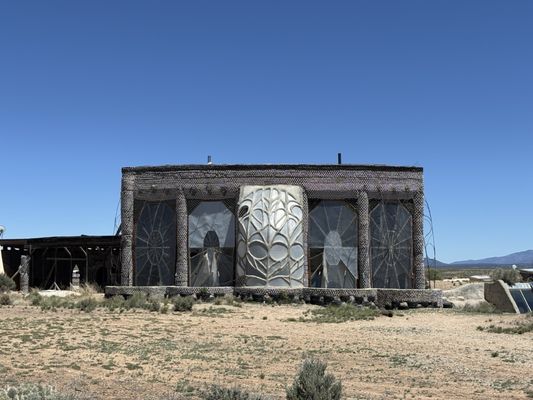 Earthship Visitor Center by null