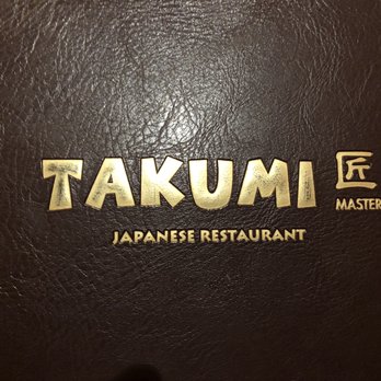 Takumi Japanese Restaurant - The menu cover. - Japanese Near Me - Madison, Wisconsin Takumi Japanese Restaurant - The menu cover. - Japanese Near Me - Madison, Wisconsin