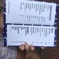 The Lure - Menu