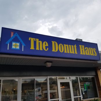 The Donut Haus Bakery - Outdoor sign - Donuts Near Me - Springboro, Ohio The Donut Haus Bakery - Outdoor sign - Donuts Near Me - Springboro, Ohio
