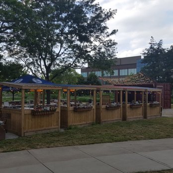Hideaway Brew Garden - Cabana type seating - Beer Gardens Near Me - Hoffman Estates, Illinois