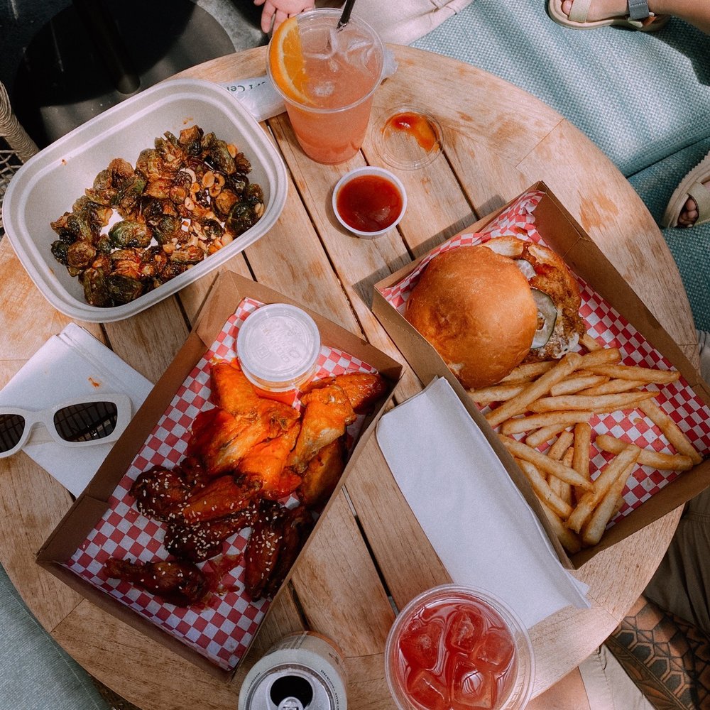 Wild Bird - Brussel sprouts, chicken wings, the wild bird sandwich - Sandwiches Near Me - Santa Rosa, California Wild Bird - Brussel sprouts, chicken wings, the wild bird sandwich - Sandwiches Near Me - Santa Rosa, California
