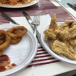 Halal Indian - The chicken strips which is the all battered  and not chicken at all