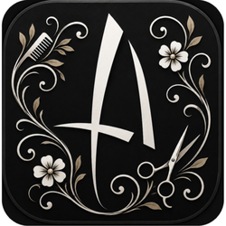 Alejandro's Salon & Spa - The Alejandro's Salon & Spa logo features an elegant, sophisticated design that reflects luxury, beauty, and timeless style...