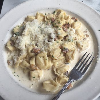 Sorella Caffe - Tortelloni Maria with Organic Walnut Cream Sauce - Italian Near Me - Fairfax, California
