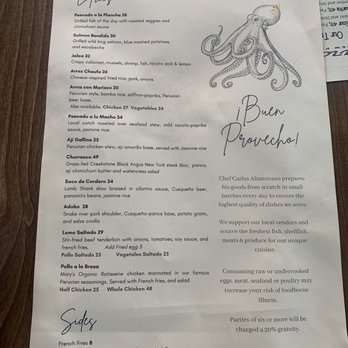 Parada - Menu - Peruvian Near Me - Walnut Creek, California Parada - Menu - Peruvian Near Me - Walnut Creek, California