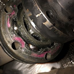 Driveshaft CV joint (failed) gasket.