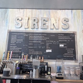 Sirens Java & Tea - menu - Coffee & Tea Near Me - San Pedro, California