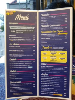 Menu photo 2 Casa Jaguar Puebla, PUE