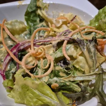 Zen Asian Fusion - Nice size salad. I would ask for less dressing next time - Sushi Bars Near Me - Charleston, South Carolina Zen Asian Fusion - Nice size salad. I would ask for less dressing next time - Sushi Bars Near Me - Charleston, South Carolina