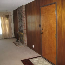 Before (draperies and chandelier came with the house!) Before (draperies and chandelier came with the house!)