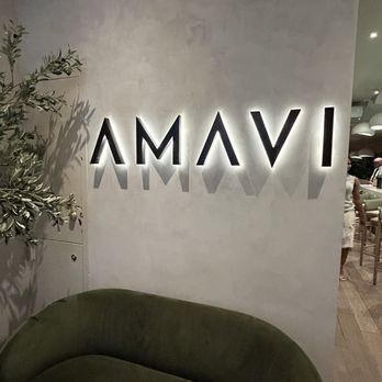 Amavi - Entrance to the restaurant - Mediterranean Near Me - New York, New York Amavi - Entrance to the restaurant - Mediterranean Near Me - New York, New York