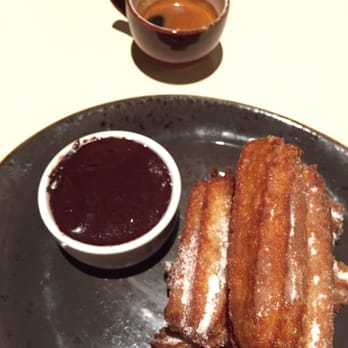 The Well - Churros with chocolate sauce. An amazing ending to a meal at Shakewells! - Bars Near Me - Oakland, California The Well - Churros with chocolate sauce. An amazing ending to a meal at Shakewells! - Bars Near Me - Oakland, California