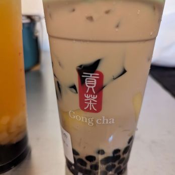 Gong Cha - Earl Grey Milk Tea with 3J - Bubble Tea Near Me - Palmdale, California