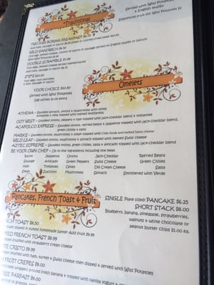 Menu photo 4 Wildflower Cafe Evergreen, CO