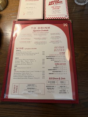 Menu photo 1 Zarella Pizzeria & Taverna Chicago, IL Menu photo 1 Zarella Pizzeria & Taverna Chicago, IL