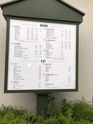 Menu photo 8 Cutters Point Coffee Savannah, GA