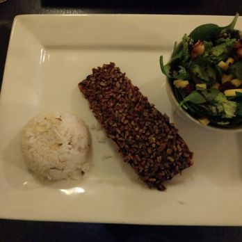 Paisano Cafe - Pecan crusted Salmon - Italian Near Me - Mesilla, New Mexico Paisano Cafe - Pecan crusted Salmon - Italian Near Me - Mesilla, New Mexico