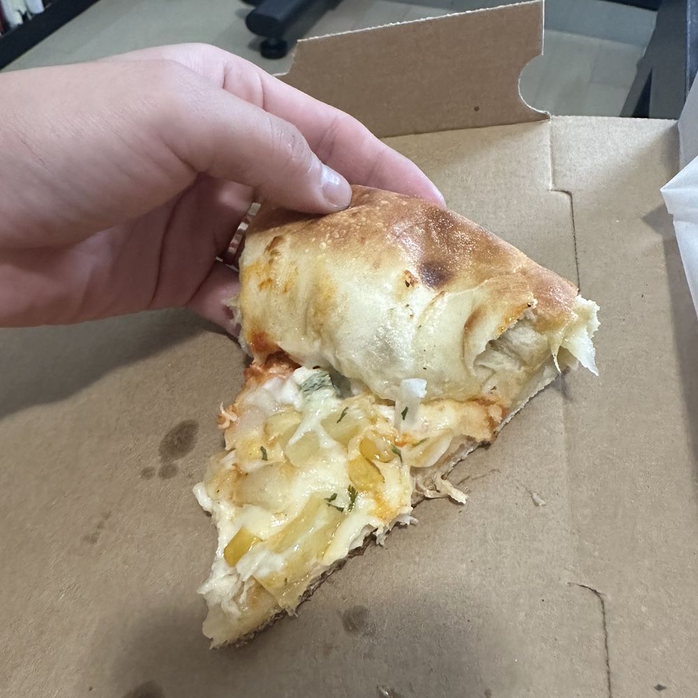 12" Potato with Sweet White Sauce Pizza
