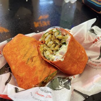 Fatima's Grill - Chicken shawarma burrito ?? I think? - Mediterranean Near Me - Downey, California Fatima's Grill - Chicken shawarma burrito ?? I think? - Mediterranean Near Me - Downey, California