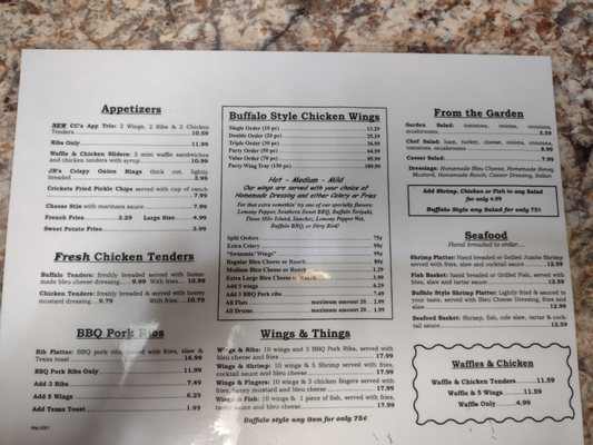 Menu photo 2 J R Crickets Norfolk, VA Menu photo 2 J R Crickets Norfolk, VA